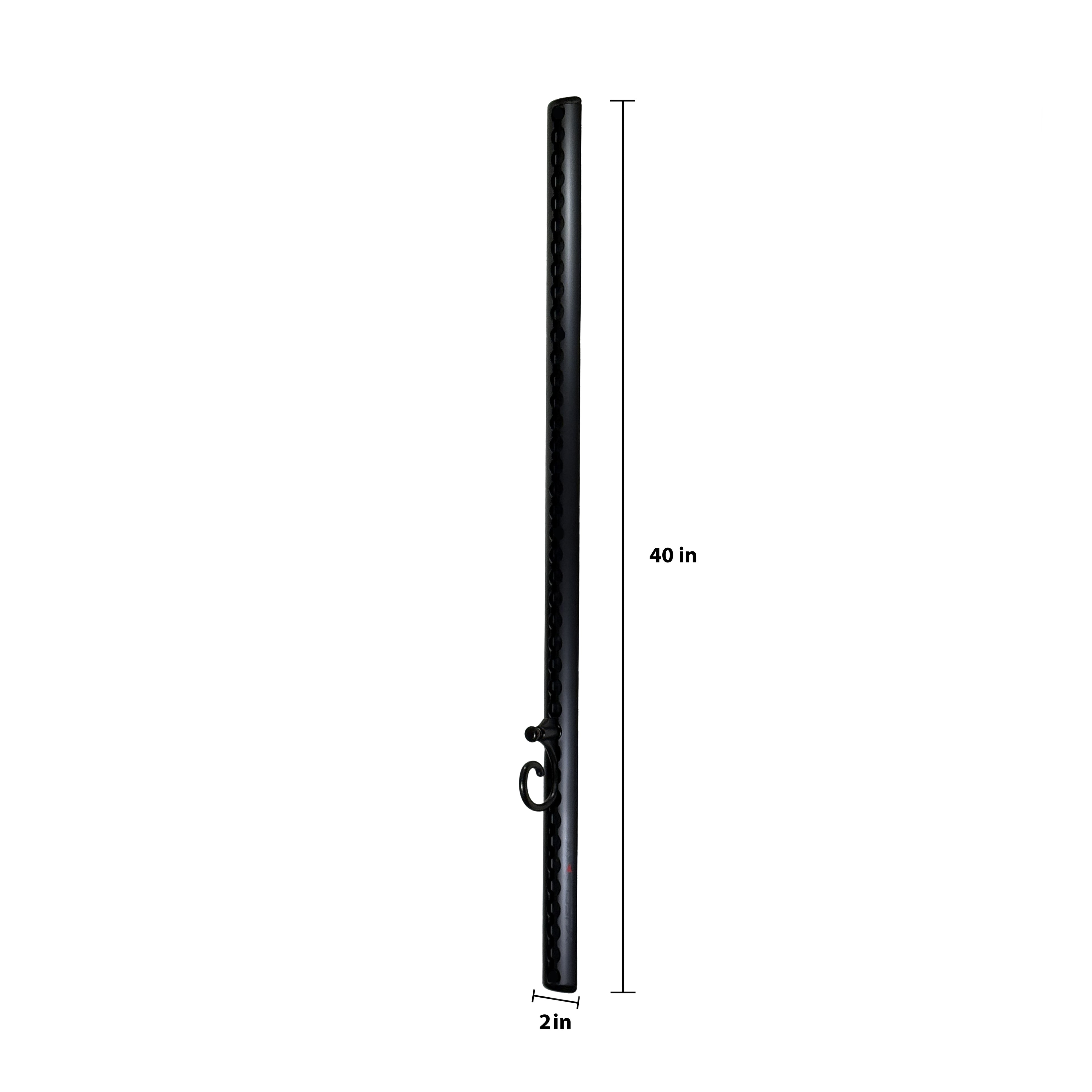 4) Single Black Aluminum Wall-Mounted Anchor Fitness System - Adjustable, Multi-Functional, Space Saving Home Gym Solution for Strength Training, Workout Goals | 100+ Exercises, Easy Installation, 300lbs Capacity