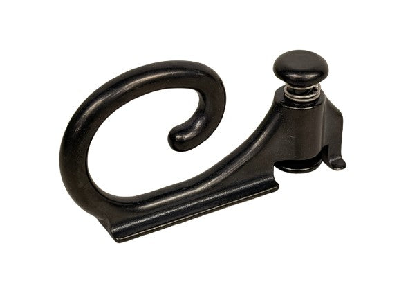 6) Black Aluminum Wall-Mounted Anchor Fitness System - Hook Mount Attachment